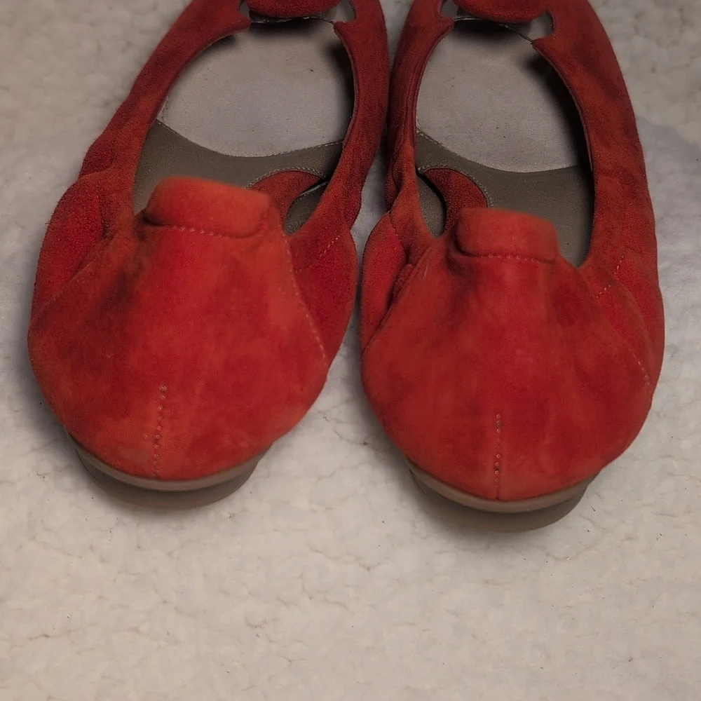 Beautifeel Mary Women's Slip -On  Red Leather shoe - Picture 4 of 13